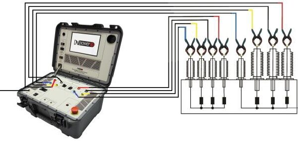 TWA500三相變壓器有載分接開(kāi)關(guān)測試儀接線(xiàn)圖