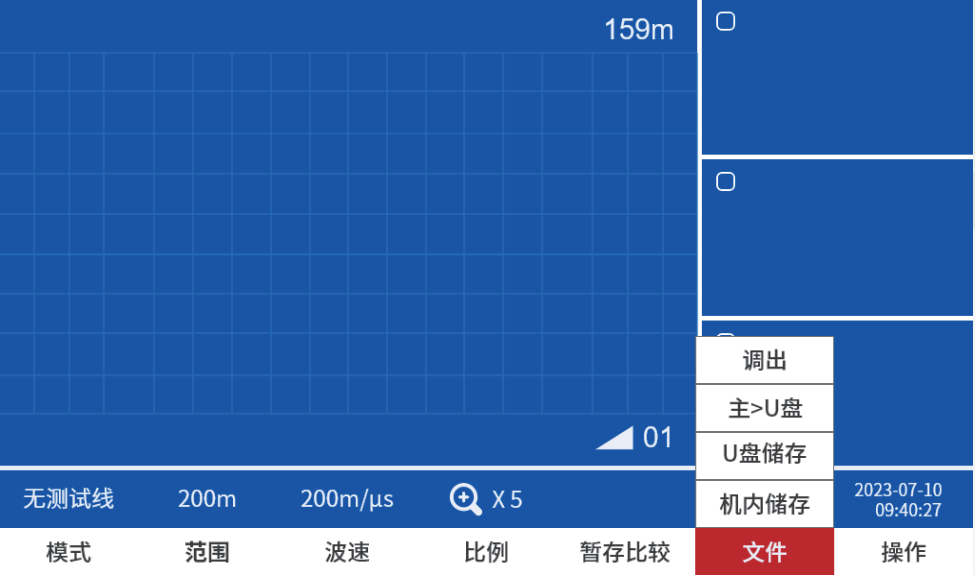 R-9電纜故障測試